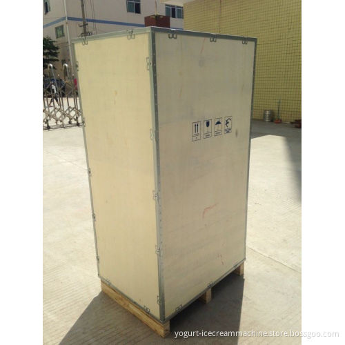 Colorful Single Phase Soft Serve Ice Cream Machines / Frozen Yogurt Making Equipment With 36 Liters / Hour